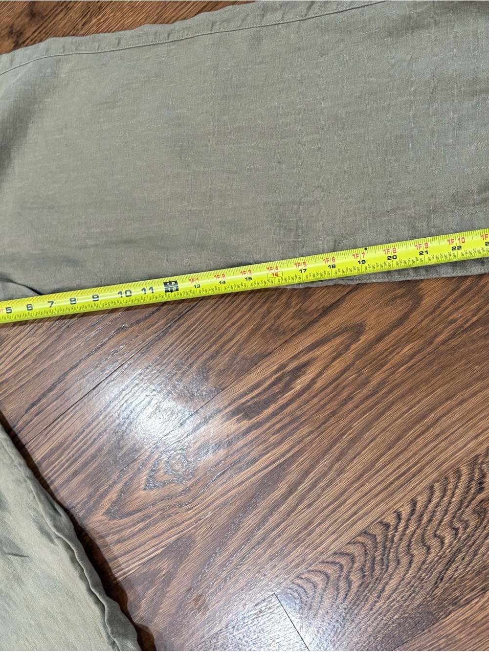 Athleta Olive Green Drawstring Chino Pants M - Picture 10 of 11